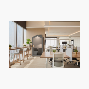 Akoestische werkcabine 1-persoons