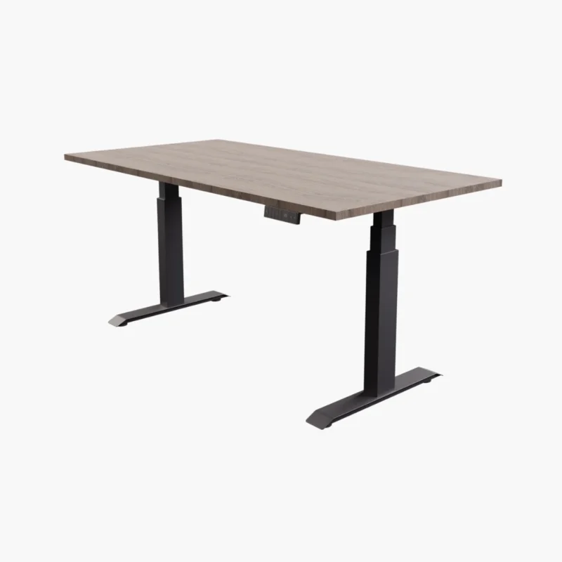 Elektrisch zit-sta bureau Basic wit