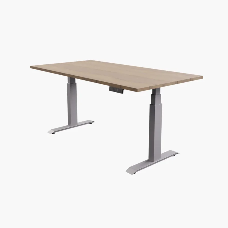 Elektrisch zit-sta bureau Professional wit-wit