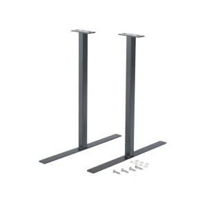 Staanders tbv akoestische wand tussen werkplekken