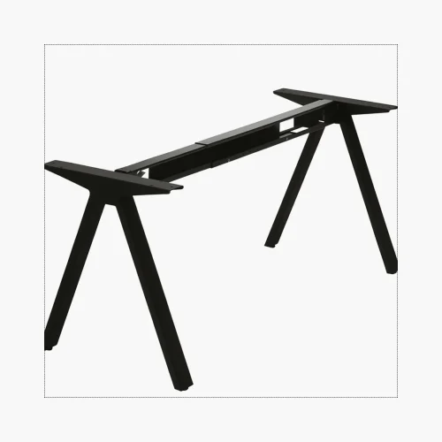 Vergadertafel frame – zwart (Z) – V-serie Laag