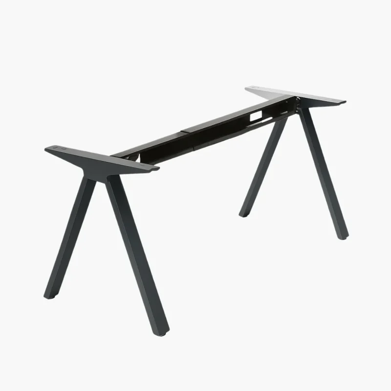 Vergadertafel frame – antraciet (A) – V-serie Laag