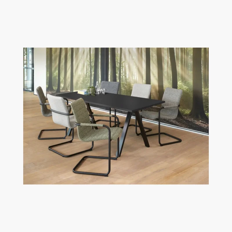 Zelf samenstellen – vergadertafel – V-serie laag