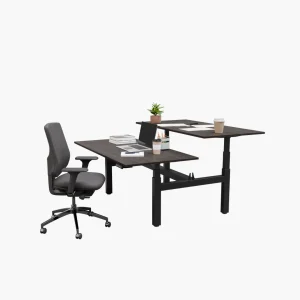Zelf samenstellen Elektrisch zit-sta Duo bureau Professional