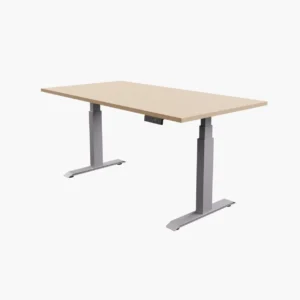 Elektrisch zit-sta bureau Professional wit-wit