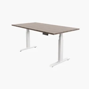 Elektrisch zit-sta bureau Professional wit-wit