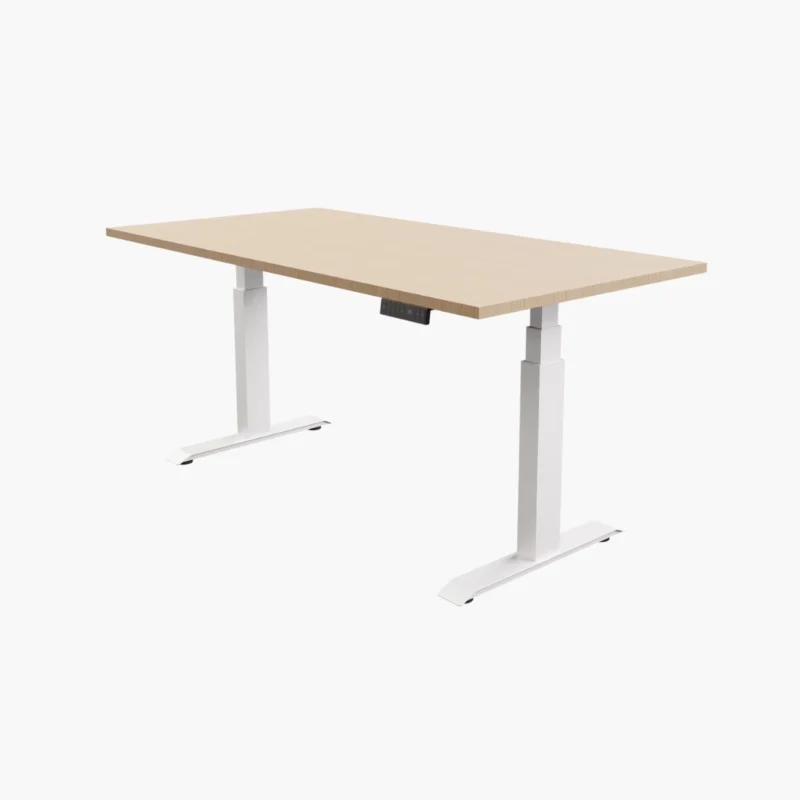 Elektrisch zit-sta bureau Professional wit-wit