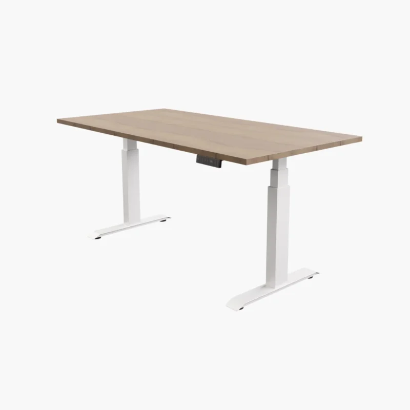 Elektrisch zit-sta bureau Professional wit-wit