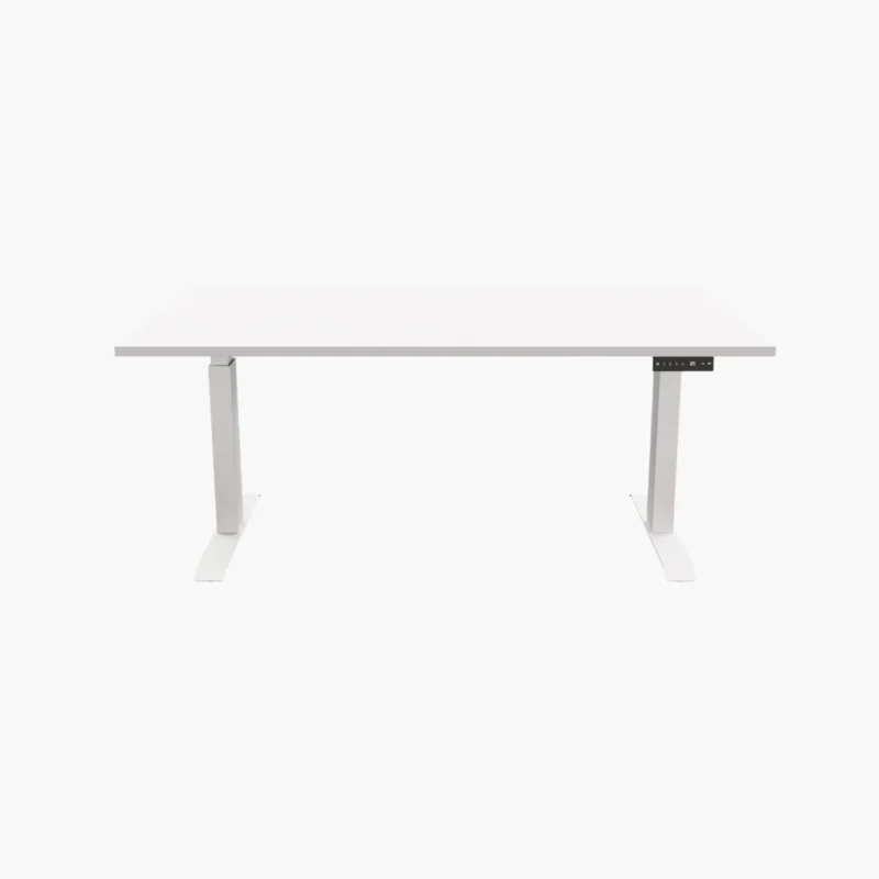 Elektrisch zit-sta bureau Basic wit