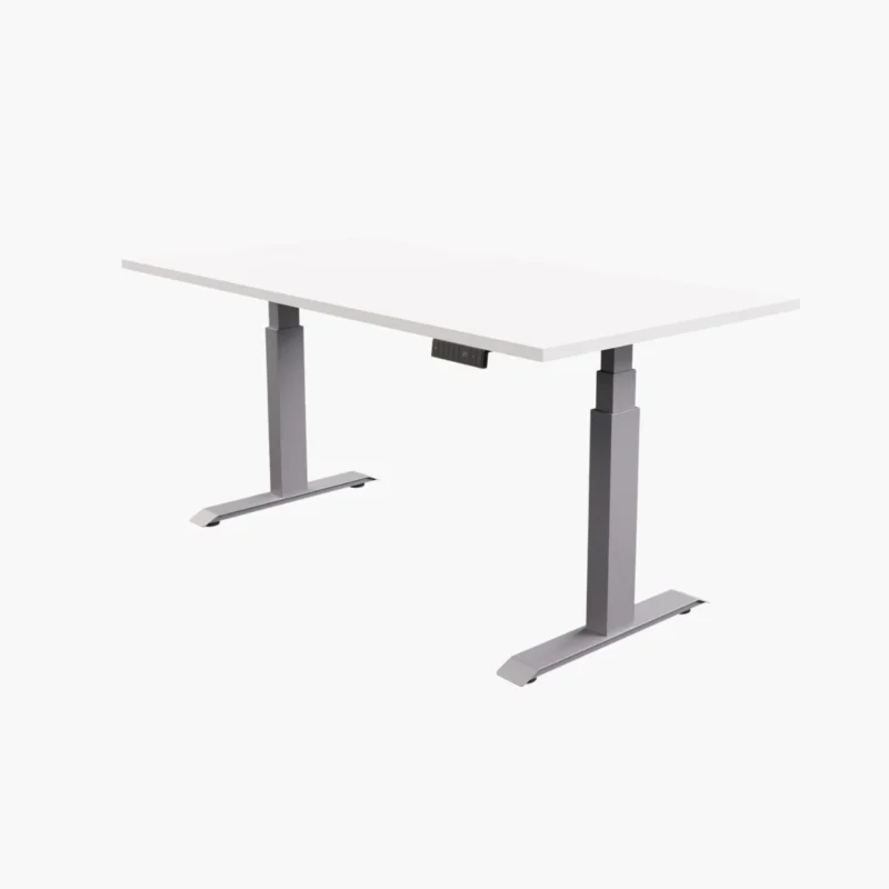 Elektrisch zit-sta bureau Professional wit-wit