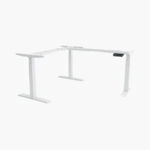 Wit (W) - frame - elektrisch zit-sta bureau - hoekbureau frame