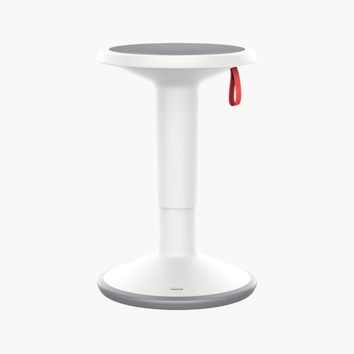Interstuhl UPis1 kruk wit – dynamische ergonomische kruk voor actief zitten